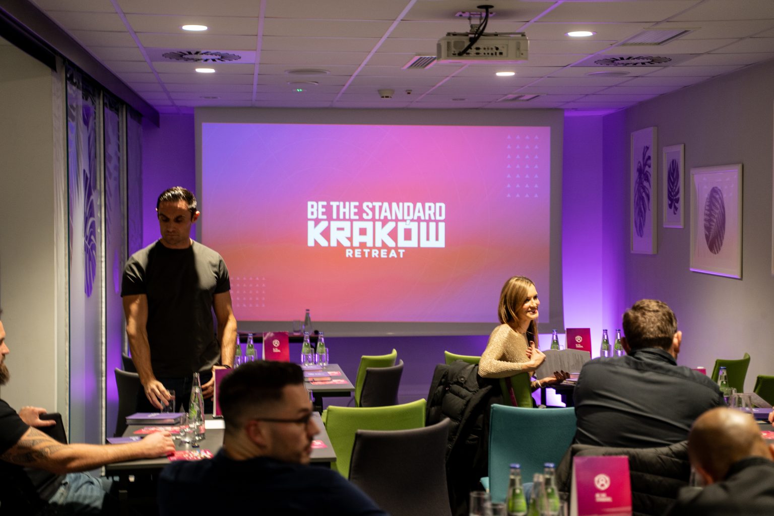 Be the Standard speaker Kirk Miller and members at the Krakow retreat
